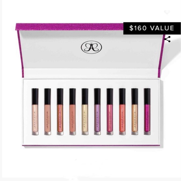 Anastasia Beverly Hills Lip Gloss Set $160 Value - Picture 2 of 8